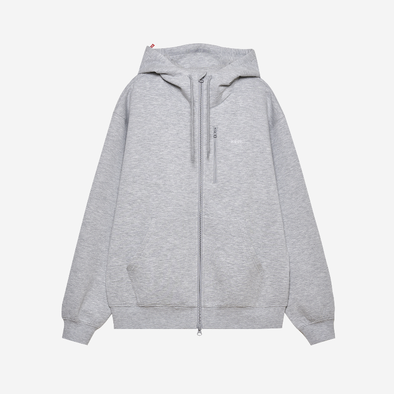 現貨｜keek - Pillowdy Logo Hoodie V3 (High Neck) 吹氣頸枕連帽衛衣外套 高領 功能性衛衣 (S/M/L/XL/XXL)【約1個工作日內寄出】