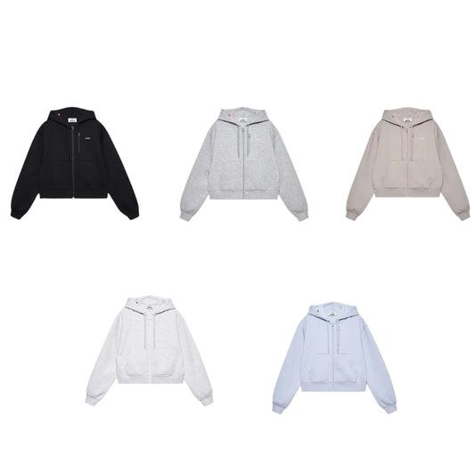 現貨｜keek - Pillowdy Logo Hoodie V3 (Crop) 韓國吹氣頸枕連帽衛衣外套 功能性衛衣 (XS/S/M) 旅行坐車坐飛機必備【約1個工作日內寄出】