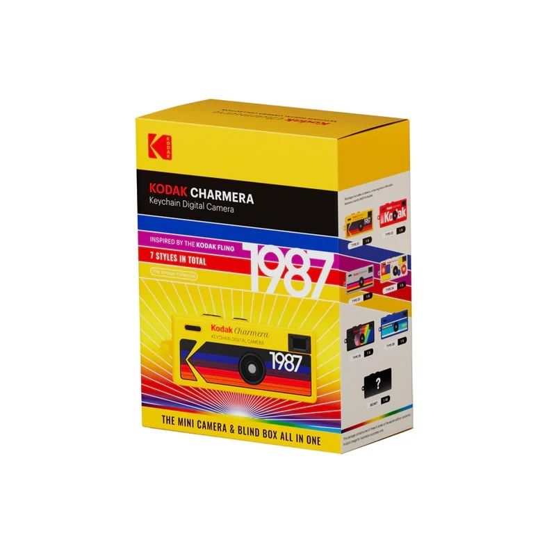 現貨｜KODAK柯達 - Charmera 鑰匙圈數位相機盲盒 (款式隨機) Kodak Charmera【約1個工作日內寄出】