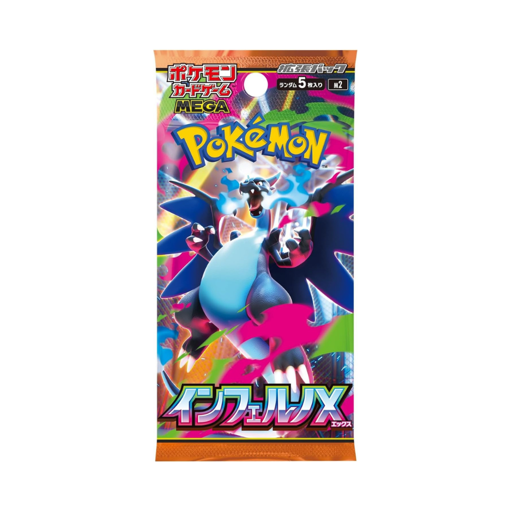日版現貨｜Pokemon寶可夢 - PTCG M2 MEGA Inferno X 原盒原膜未拆封 (擴充包 30包/盒) 烈獄狂火X【約1個工作日內寄出】