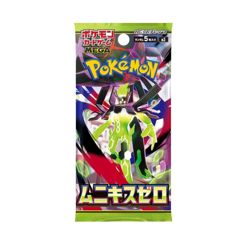 日版現貨｜Pokemon寶可夢 - PTCG M3 MEGA Munikis Zero 原盒原膜未拆封 (擴充包 30包/盒) 虛無歸零【約1個工作日內寄出】