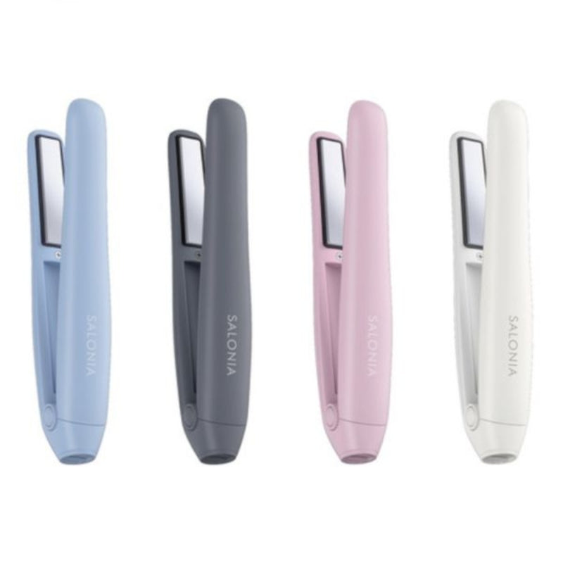 現貨｜Salonia - 12mm 無線USB充電式迷你電髮夾 直髮夾 Cordless Straightening Iron【平行進口｜約1個工作日內寄出】